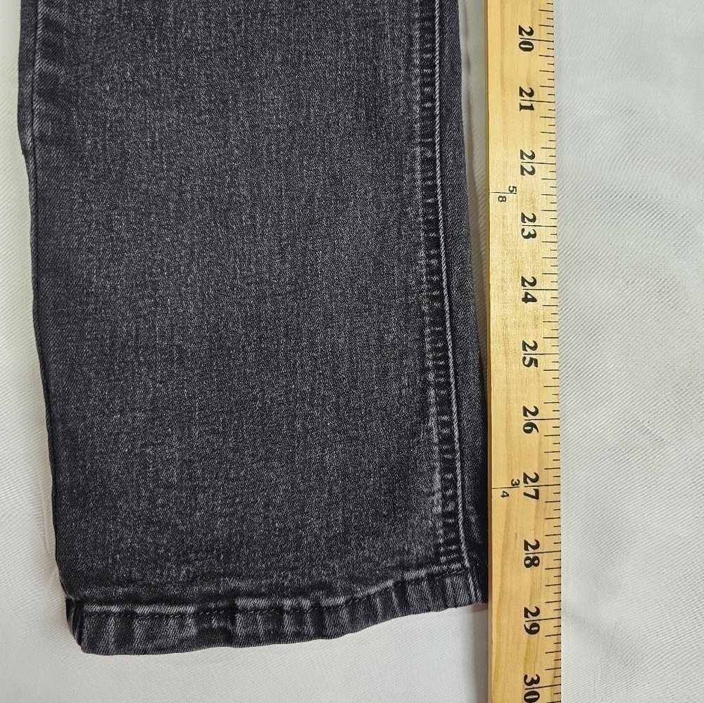 Hudson & Barrow Mens 36×32 Slim Stretch Black Distressed Jeans - Picture 6 of 12